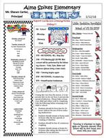 Weekly Newsletter 01/12