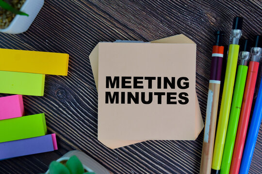 meeting minutes