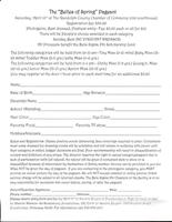 The "Belles of Spring" Pageant