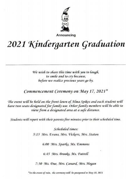 Kindergarten Grad.