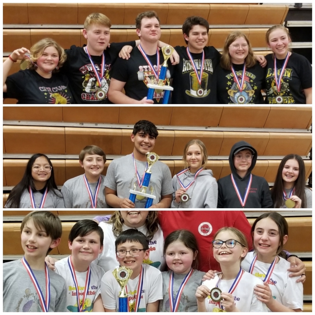 Pocahontas Schools Odyssey of the Mind teams