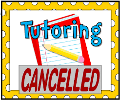 No Tutoring Today 1/24/23