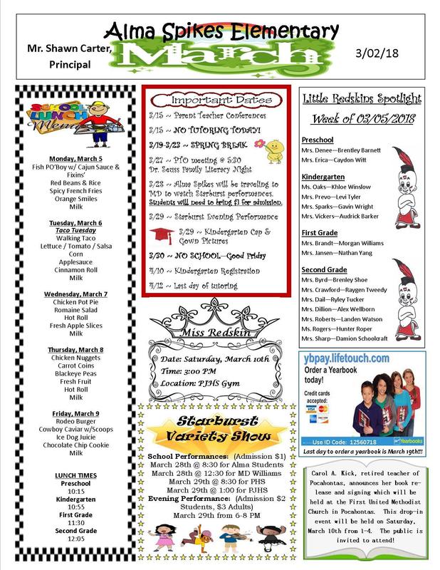 Weekly Newsletter 03/02