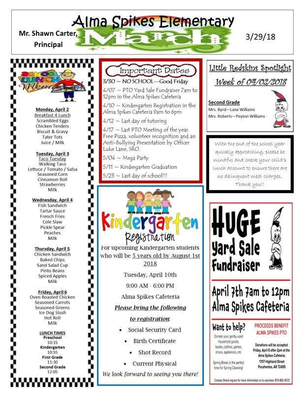 Weekly Newsletter 03/29